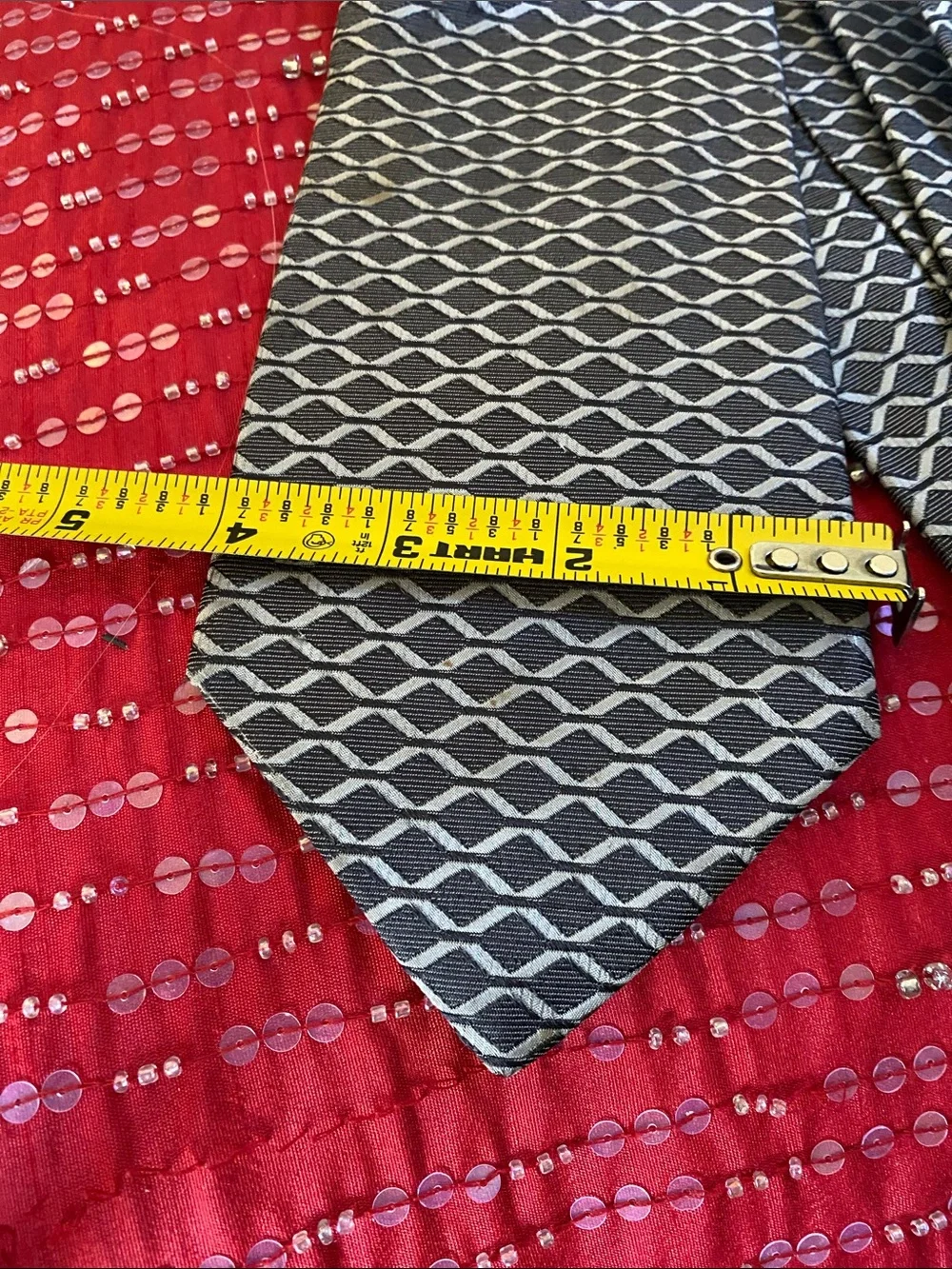 Escada 💯 Silk Made in Italy 🇮🇹 Textured Subtle Shimmer Luxury Rare Tie NWOT